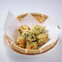 チーズ入りちくわの一口磯辺揚げ/とろとろチーズボール