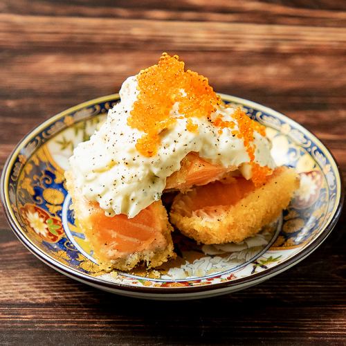 三文鱼稀有炸肉排