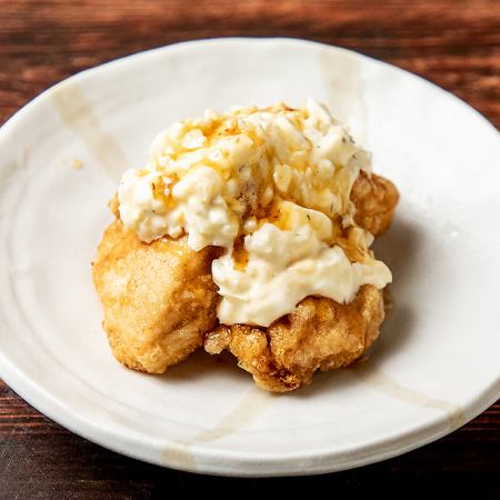 南蛮塔塔酱配咸米麦芽鸡胸肉