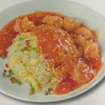 蝦辣椒炒飯