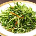 豆苗炒め