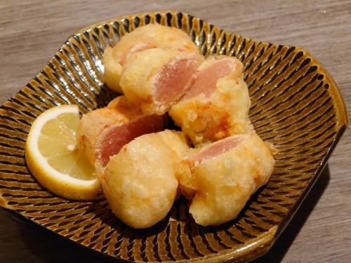 Fried cod roe
