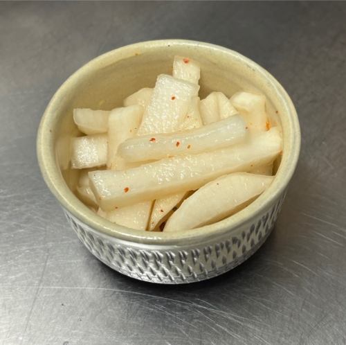 White radish kimchi