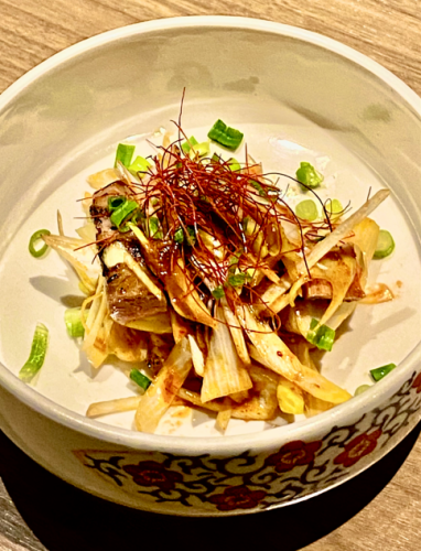 ピリ辛ネギチャーシュー