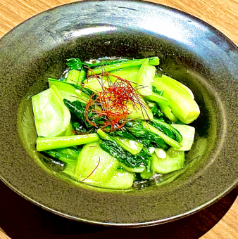 青菜炒め