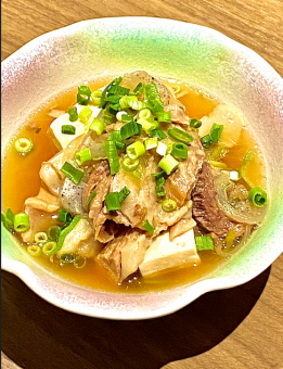 牛すじの煮込み