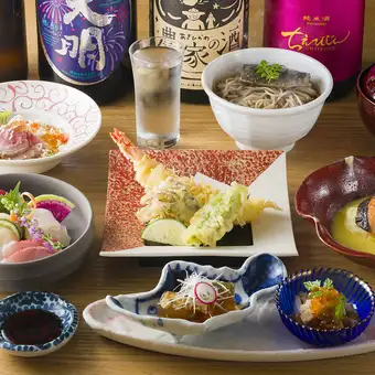 【接待・宴会にも】みずとりのおまかせコース＋飲み放題付7700円（税込）