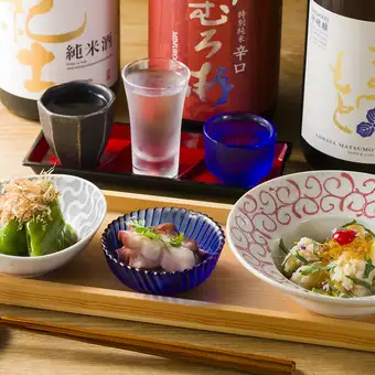 【旬の食材をリーズナブルな価格で】みずとりのお任せのコース(税込4400円)