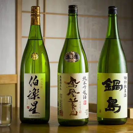 土曜日限定。店主が選ぶ日本酒飲み放題コース