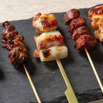【水炊きコース】送別会・歓迎会！当店自慢の水炊きと季節のお料理を味わう［焼物5種＋4品］