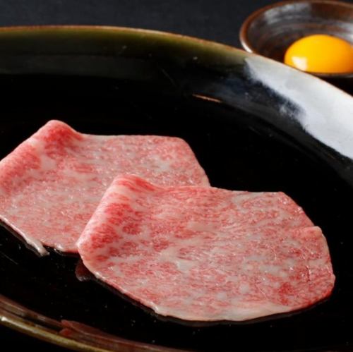 Grilled shabu-shabu sirloin ~Sukiyaki style~ 1 piece