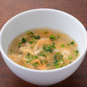 fluffy egg soup