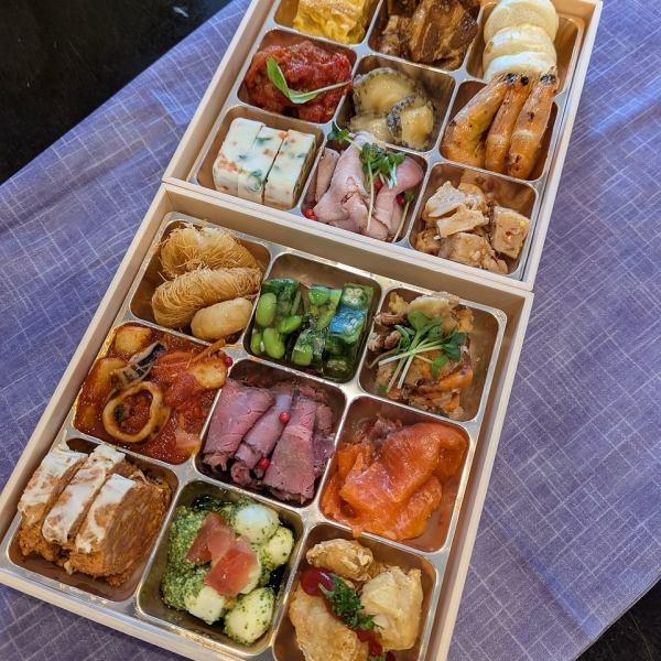 【30個限定】2026 ガンベロッソ 特製二段重おせち【早得割引】16,900円(税込)