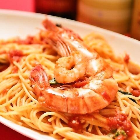 エビのトマトクリーム　ガンベロッソ