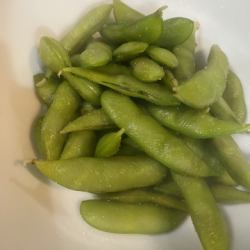 茶豆の塩ゆで