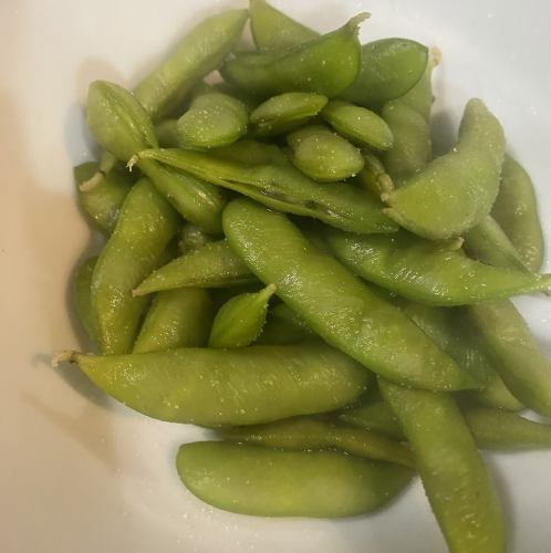 茶豆の塩ゆで