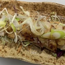 焼き豚ねぎ塩おろしポン酢