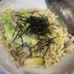豚肉とキャベツのうちなー焼きそば
