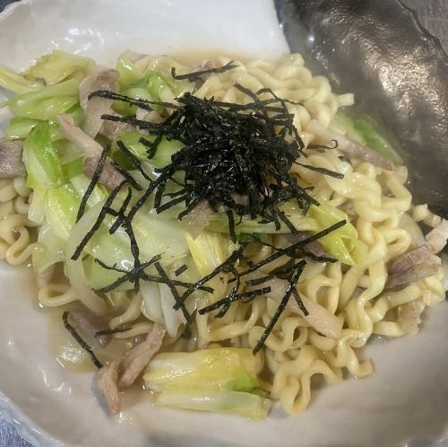 豚肉とキャベツのうちなー焼きそば