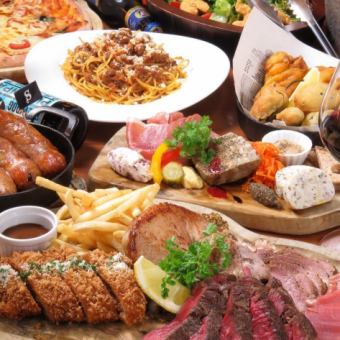 ビュッフェスタイル★結婚式2次会・貸切パーティーコース2.5時間3500円