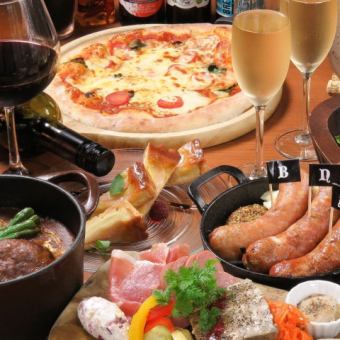 日曜、平日限定★≪ブッフェスタイル≫結婚式2次会・貸切パーティーコース2.5時間3000円(税込)