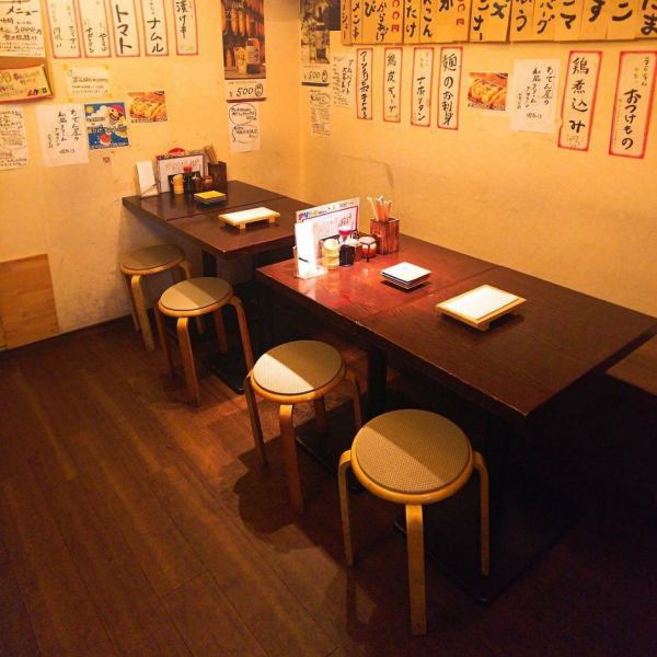 [Table seats] Please use it with your friends on the way home from work or ♪ Banquet reservations are also accepted (reservations can be made for 13 to 16 people.Please feel free to contact us.)