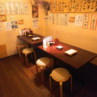 Relaxing table seats ♪ Come home, date, come with friends! Spend a wonderful time ♪ Charter is also available ◎ Please feel free to contact us.
