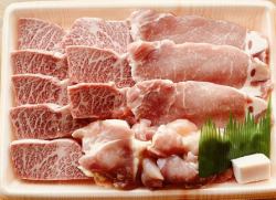 2.一鉄特製　国産牛焼肉セット　4~5人前　1000g  自家製タレ付　《1日前の予約制》