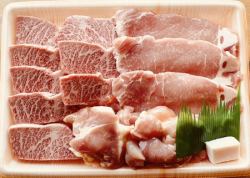 3.一鉄特製　名産飛騨牛焼肉セット　2~3人前　500g 自家製タレ付   《1日前の予約制》