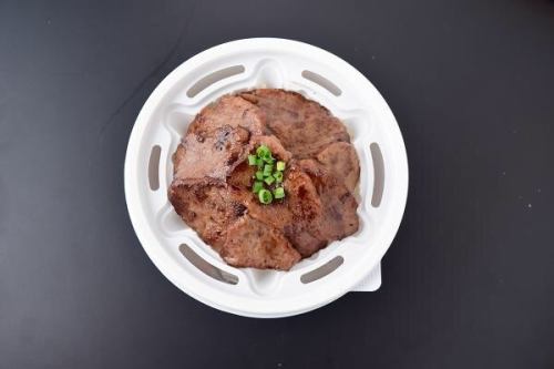 7. 薄切牛舌（烤肉蓋飯）[加肉][加米飯]