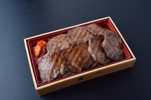 12. 牛舌（烤肉便當）厚切，加肉，加米飯
