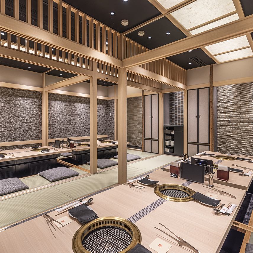 There is a private room that can accommodate up to 28 people.A hideaway for adults with a Japanese atmosphere