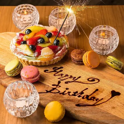 [Available on the day / Free service] Perfect for birthdays and other celebrations! No course menu required ◆ Message plate free of charge ♪