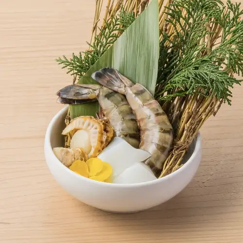 Assorted seafood