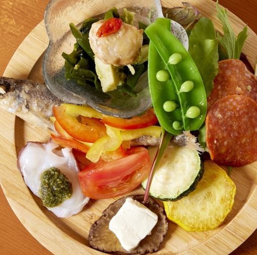 わさびの宴★シェフのおすすめ！2H飲み放題込料理10品7500円(税込)☆