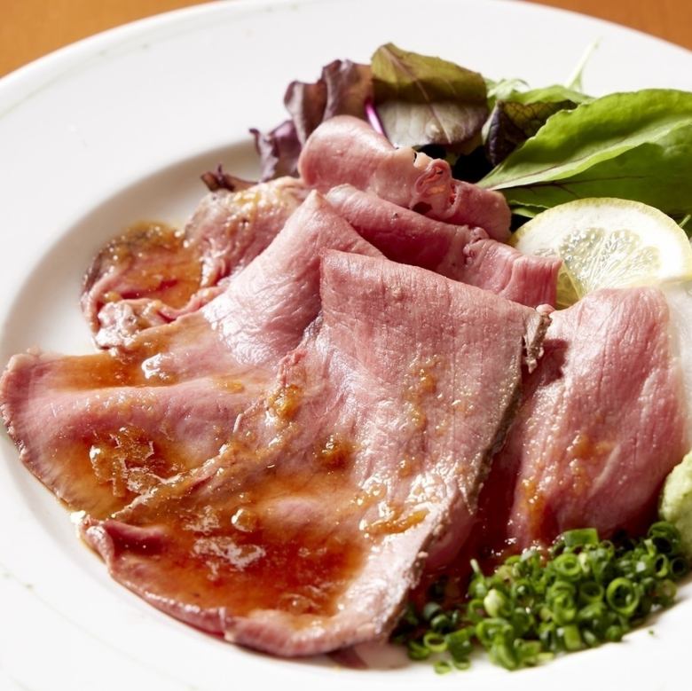 【和牛】名物！スモークしたローストビーフ