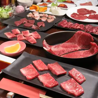 飲み放題込！【焼肉　京-MIYAKO-コース　7700円（税込）】