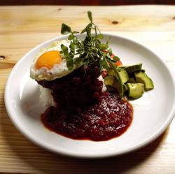 和牛loco moco饭