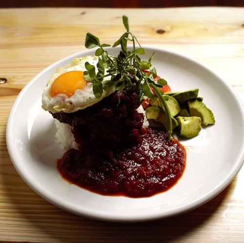 和牛loco moco饭
