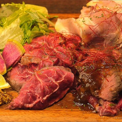 3种和牛火腿拼盘