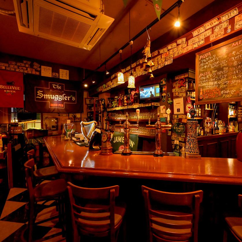 落ち着ける雰囲気の店内。おひとりさま大歓迎です◎