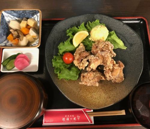 Echigo-style special fried chicken set meal