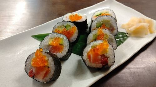 海鲜寿司卷