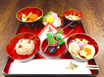 【お食い初めコース】祝い膳（赤ちゃんのお料理）無料★１００日祝い■お料理7品6000円コース