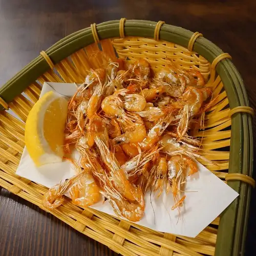 川海老のから揚げ