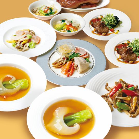 【初夏盛宴】鱼翅套餐：每人12,000日元（不含税和服务费）