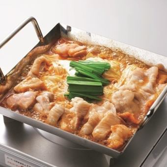 【2時間飲み放題付】＜ちりとり鍋コース＞3900円(税込4290円)