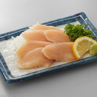 とり刺し(低温調理)