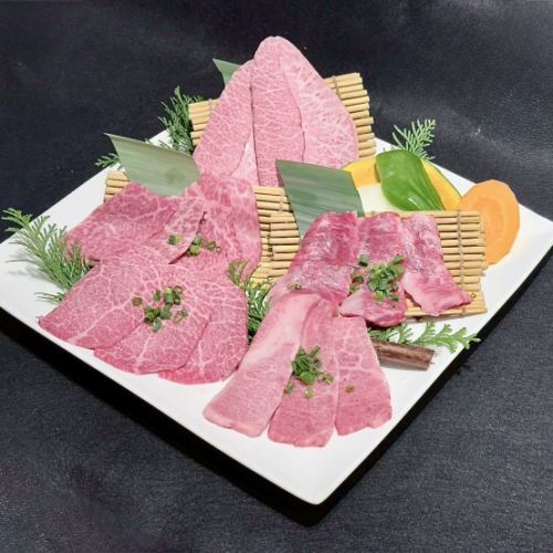 【和牛食べ比べ&みすじ盛り】(全5種 250g 2-3人前)