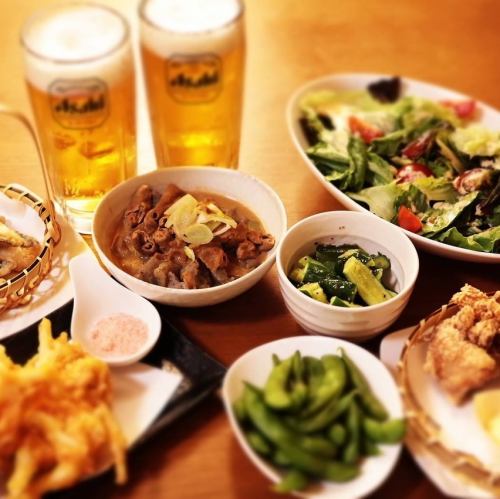 【お酒に寄り添うラインナップ】